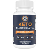 Left Coast Performance Keto Electrolyte bottle with 180 capsules for keto hydration