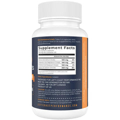 Left Coast Performance Keto Electrolyte capsules close-up highlighting minerals