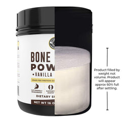 Left Coast Performance Vanilla Bone Broth Shaker demonstrates convenient mixing on the go