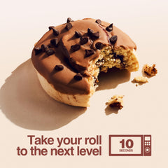Legendary Foods Cinnamon Roll Bar microwave-ready for enhanced flavor