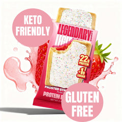 Legendary Foods pastry bite shot ideal for on-the-go snacking