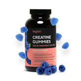LEGION Creatine Monohydrate Gummies bottle for convenient daily use