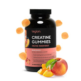 LEGION Creatine Gummies packshot showing convenient chewables for training sessions