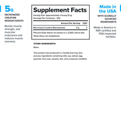 LEGION creatine powder pour into glass highlighting quick dissolving action