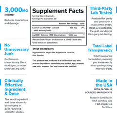 LEGION HMB capsules closeup highlights precise dosing without powder mess.