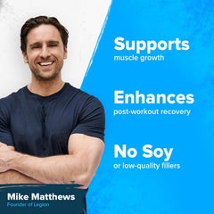 LEGION Plant+ natural cinnamon flavor hints at tasty shakes