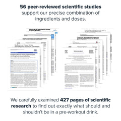 LEGION Pulse preworkout ingredient visualization highlights six effective components