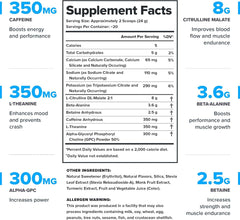 LEGION Pulse preworkout powder scoop demonstrates precise dosing for consistent workouts