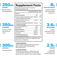LEGION Pulse Tropical Punch glass with prepared drink for steady energy before training.