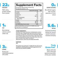 LEGION Whey+ transparent label shows clean ingredients and no hidden additives