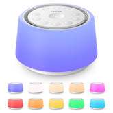 LEICEX white noise sound machine front view for easy bedside setup and sleep support.