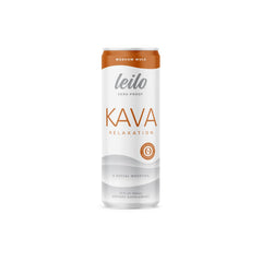 LEILO Kava Moscow Mule can front view, non-alcoholic relaxation in a refreshing sip