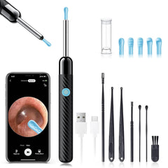 LEIPUT Ear Wax Removal Camera 1080P view for clear ear inspection at home.