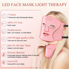LEKKSA seven modes with five intensities tailor red light sessions.