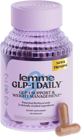 Lemme GLP-1 Daily bottle front view for everyday appetite awareness