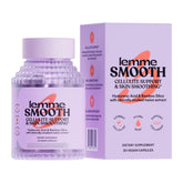 Lemme Smooth capsules bottle on shelf signaling a daily cellulite-support routine