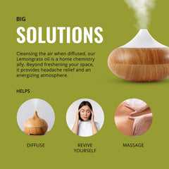 LAB BULKS Lemongrass essential oil used in soap making and scent development.