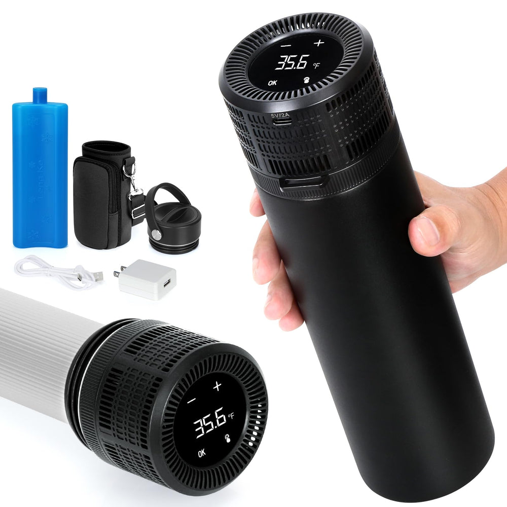 LengKe insulin travel case front view, compact and easy to carry.