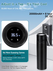 LengKe insulin travel case dual cooling with gel pack option for short trips.
