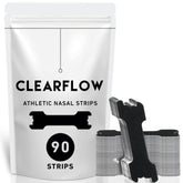 Lepac Performance Nose Strips wide body on nose improve airflow for better sleep.