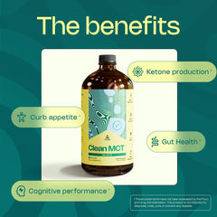 Mix LevelUp Clean MCT Oil into a latte for smooth focus.