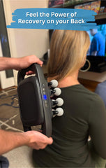LEVILO neck massage gun with quiet motor for peaceful, distraction-free sessions.