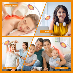 LHCYLDQ infrared lamp with 360° rotating head for targeted warmth