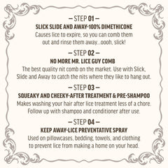 Lice Queen Pre-Shampoo sample pack for gentle cleansing prep.