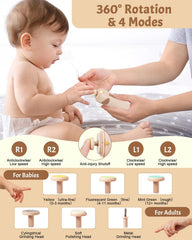 Lictin 2-in-1 nail care with LED light during use for accuracy.