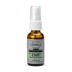 Liddell EMF spray being applied under the tongue for rapid absorption