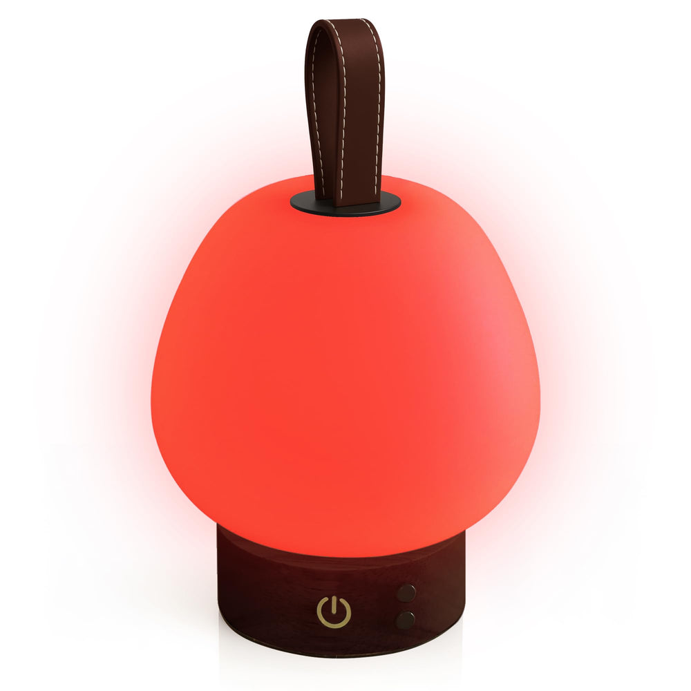 Liderstar red light therapy sleep lamp glow by the bedside for calm nights
