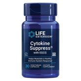 Life Extension Cytokine Suppress with EGCG bottle for daily immune support potential.