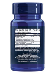 Life Extension FlorAssist capsules close-up highlighting convenient daily probiotic intake