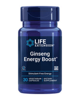 Life Extension Ginseng Energy Boost bottle for everyday energy support.