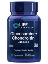 Life Extension Glucosamine & Chondroitin bottle front for joint support and daily ease