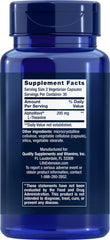 Life Extension L-Theanine capsules closeup highlights tea-derived calm support