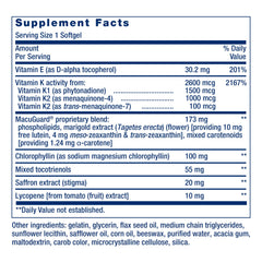 Life Extension Once-Daily Health Booster softgels close-up showing convenient daily capsule form.