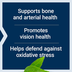 Life Extension Once-Daily Health Booster vision ingredients section featuring MacuGuard carotenoids.