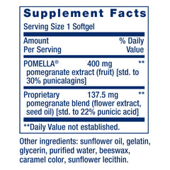 Life Extension Pomegranate Complete pouring out capsules for daily use