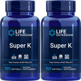 Life Extension Super K bottle front view for daily convenience