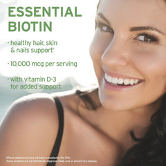 Life-Flo Biotin Drops vanilla flavor ready to mix in drinks.