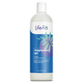 Life Flo Magnesium Gel bottle ready for easy topical relief on sore muscles.