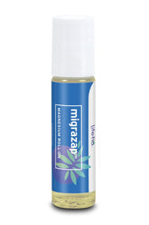 Life-flo Migrazap magnesium roll-on bottle top for on-the-go use