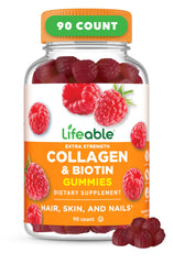 Lifeable Collagen Peptides Gummies bottle for daily beauty support