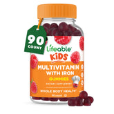 Lifeable Kids Multivitamin Berry Gummies Pack with tasty daily nutrition for active children.