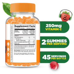 Lifeable gominolas vitamina C envase de 90 gomitas para consumo diario