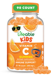 Lifeable gominolas vitamina C sabor naranja para apoyo inmunológico diario