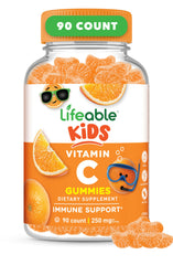 Lifeable gominolas vitamina C sabor naranja para apoyo inmunológico diario