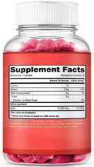 LifeCentric Health Biotin Gummies hair growth closeup shows chewy texture