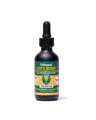 Life Cykel Lion's Mane bottle front showing organic mushroom tincture